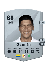 Sebastián Guzmán Common 68 OVR