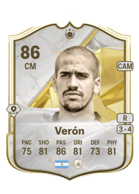 Juan Sebastián Verón Icon 86 OVR