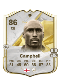Sol Campbell Icon 86 OVR