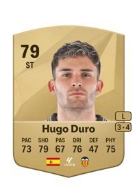 Hugo Duro Common 79 OVR