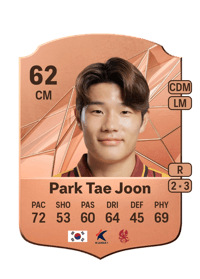 Park Tae Joon Rare 62 OVR
