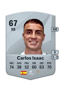 Carlos Isaac Common 67 OVR