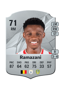 Largie Ramazani Rare 71 OVR