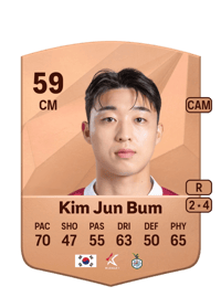Kim Jun Bum Common 59 OVR