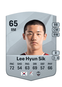 Lee Hyun Sik Common 65 OVR