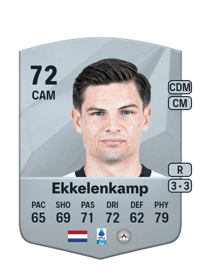 Jurgen Ekkelenkamp Common 72 OVR