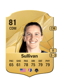 Andi Sullivan Rare 81 OVR