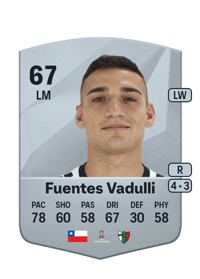 Michael Fuentes Vadulli Common 67 OVR
