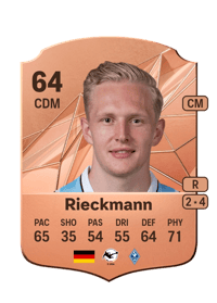 Julian Rieckmann Rare 64 OVR