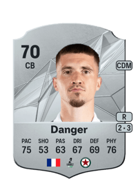 Bradley Danger Rare 70 OVR