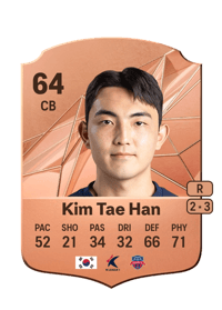 Kim Tae Han Rare 64 OVR