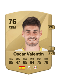 Óscar Valentín Common 76 OVR