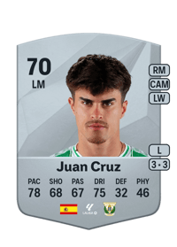 Juan Cruz Common 70 OVR