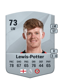 Keane Lewis-Potter Common 73 OVR
