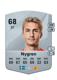 Benjamin Nygren Common 68 OVR