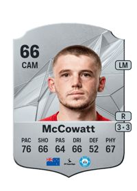 Callum McCowatt Rare 66 OVR