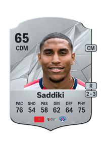 Driess Saddiki Rare 65 OVR