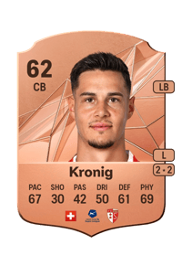 Jan Kronig Rare 62 OVR