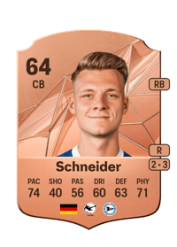 Leon Schneider Rare 64 OVR