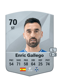 Enric Gallego Common 70 OVR