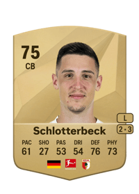 Keven Schlotterbeck Common 75 OVR
