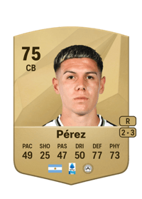 Nehuén Pérez Common 75 OVR