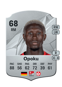 Aaron Opoku Rare 68 OVR