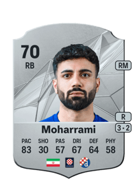 Sadegh Moharrami Rare 70 OVR