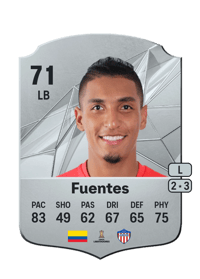 Gabriel Fuentes Rare 71 OVR