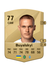 Vitaliy Buyalskyi Common 77 OVR