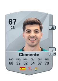 Clemente Common 67 OVR