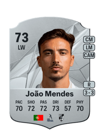 João Mendes Rare 73 OVR