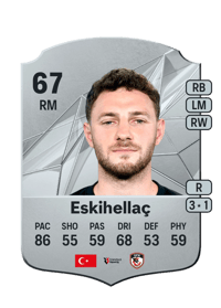 Mustafa Eskihellaç Rare 67 OVR