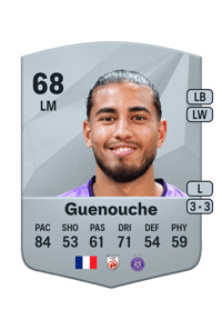 Hakim Guenouche Common 68 OVR