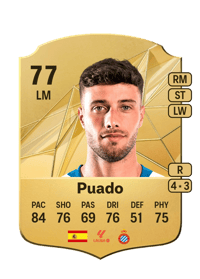 Puado Rare 77 OVR