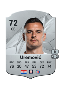 Filip Uremović Rare 72 OVR