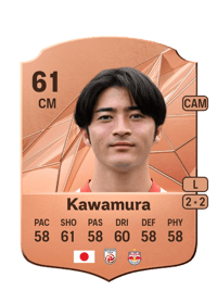 Takumu Kawamura Rare 61 OVR