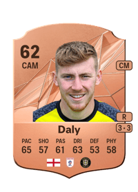Matty Daly Rare 62 OVR