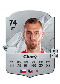 Tomáš Chorý Rare 74 OVR