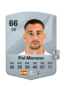 Pol Moreno Common 66 OVR