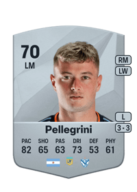 Matías Pellegrini Common 70 OVR