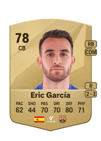 Eric García Common 78 OVR