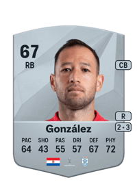 Julio González Common 67 OVR
