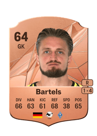 Jan-Christoph Bartels Rare 64 OVR