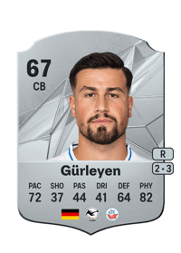 Ahmet Gürleyen Rare 67 OVR