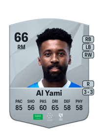 Hamad Al Yami Common 66 OVR