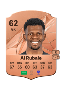 Mohammed Al Rubaie Rare 62 OVR