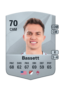 Cole Bassett Common 70 OVR