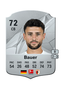 Maximilian Bauer Rare 72 OVR