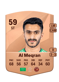 Abdullah Al Meqran Common 59 OVR